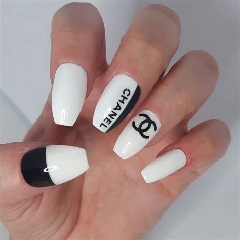 unique nail designs chanel